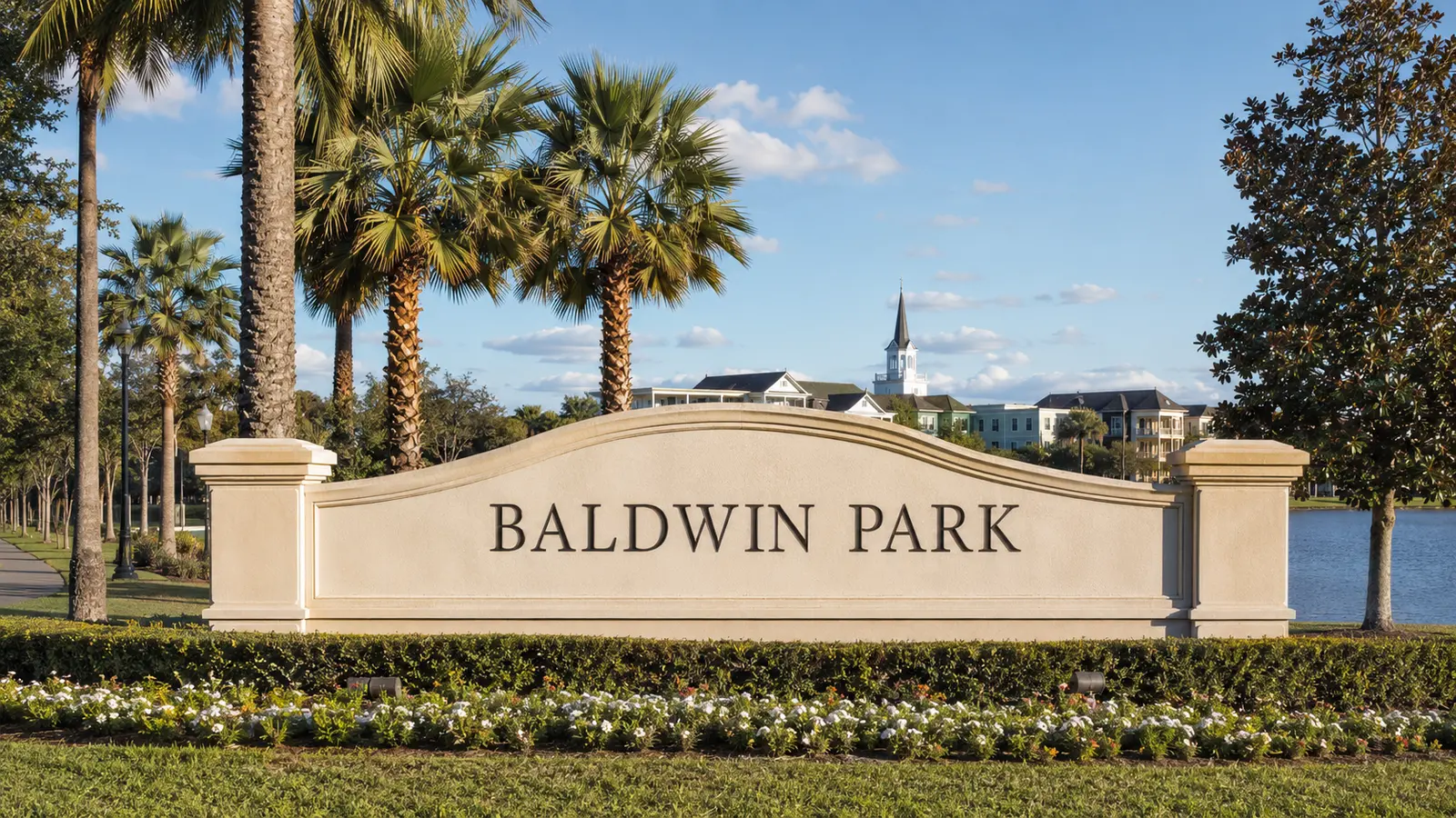 Baldwin Park community entrance