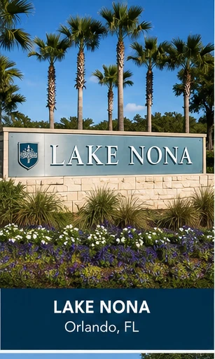 Illustrative community entrance signage