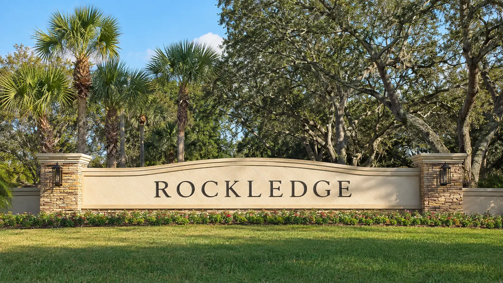 Rockledge community entrance