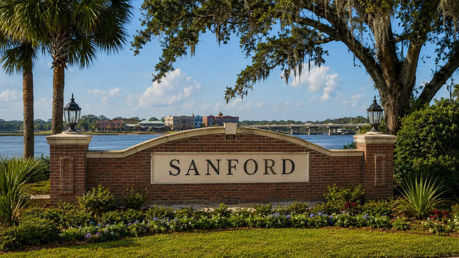 Sanford community entrance