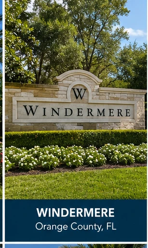 Illustrative community entrance signage