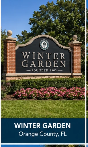 Illustrative community entrance signage